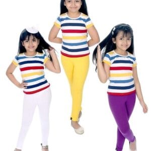 Set of 3 Multi Stretchable Leggings