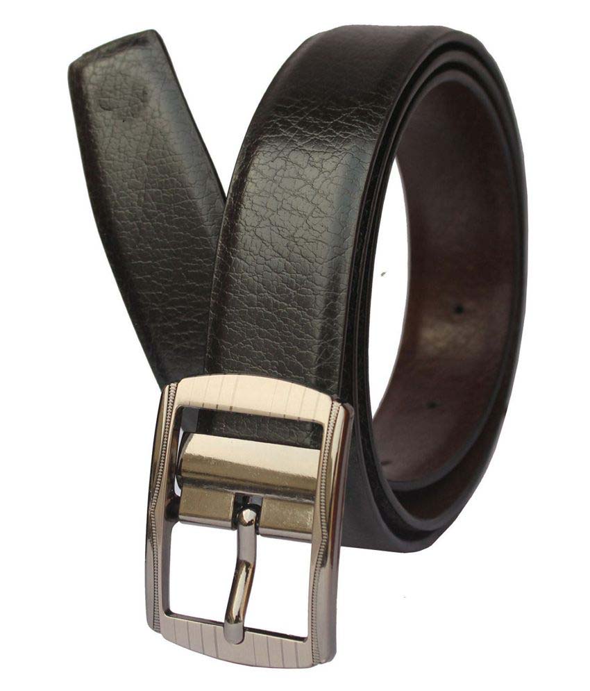 Fashion Black Leather Formal Belts