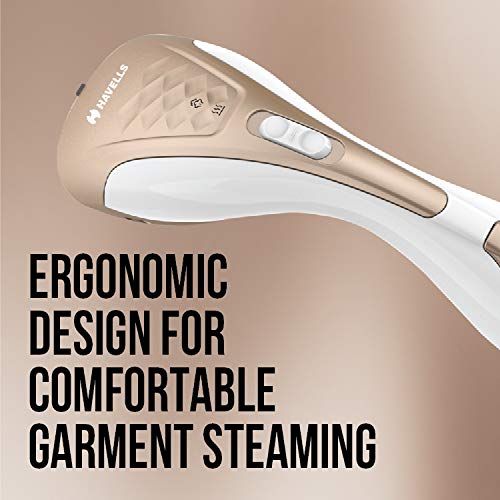 Havells Elegance Hand Held 1200 W Garment Steamer(Brown)
