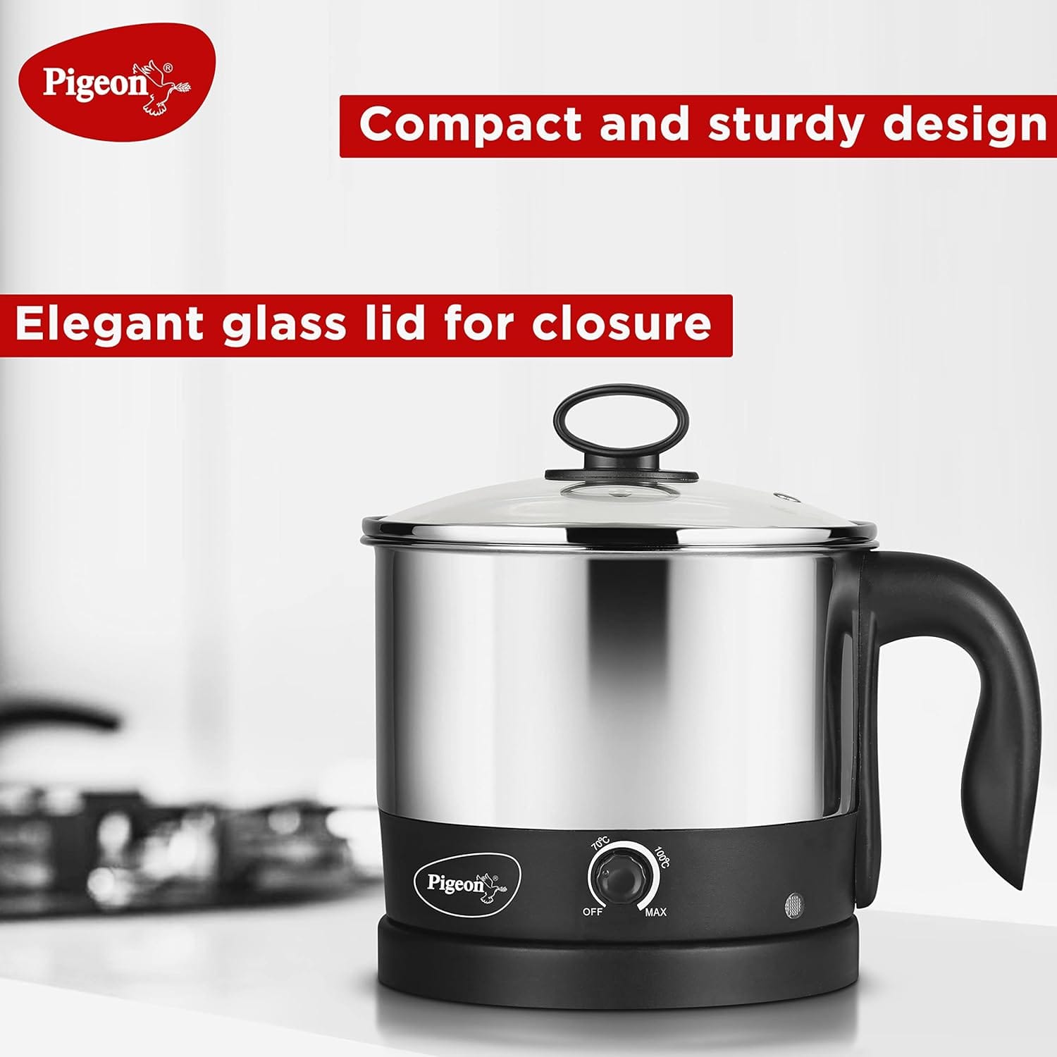 Pigeon Kessel Multi Electric Kettle??(1.2 L, Black)