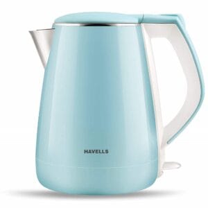 Havells Aqua Plus 1.2 L Electric Kettle 1500W (Blue, White, Silver)