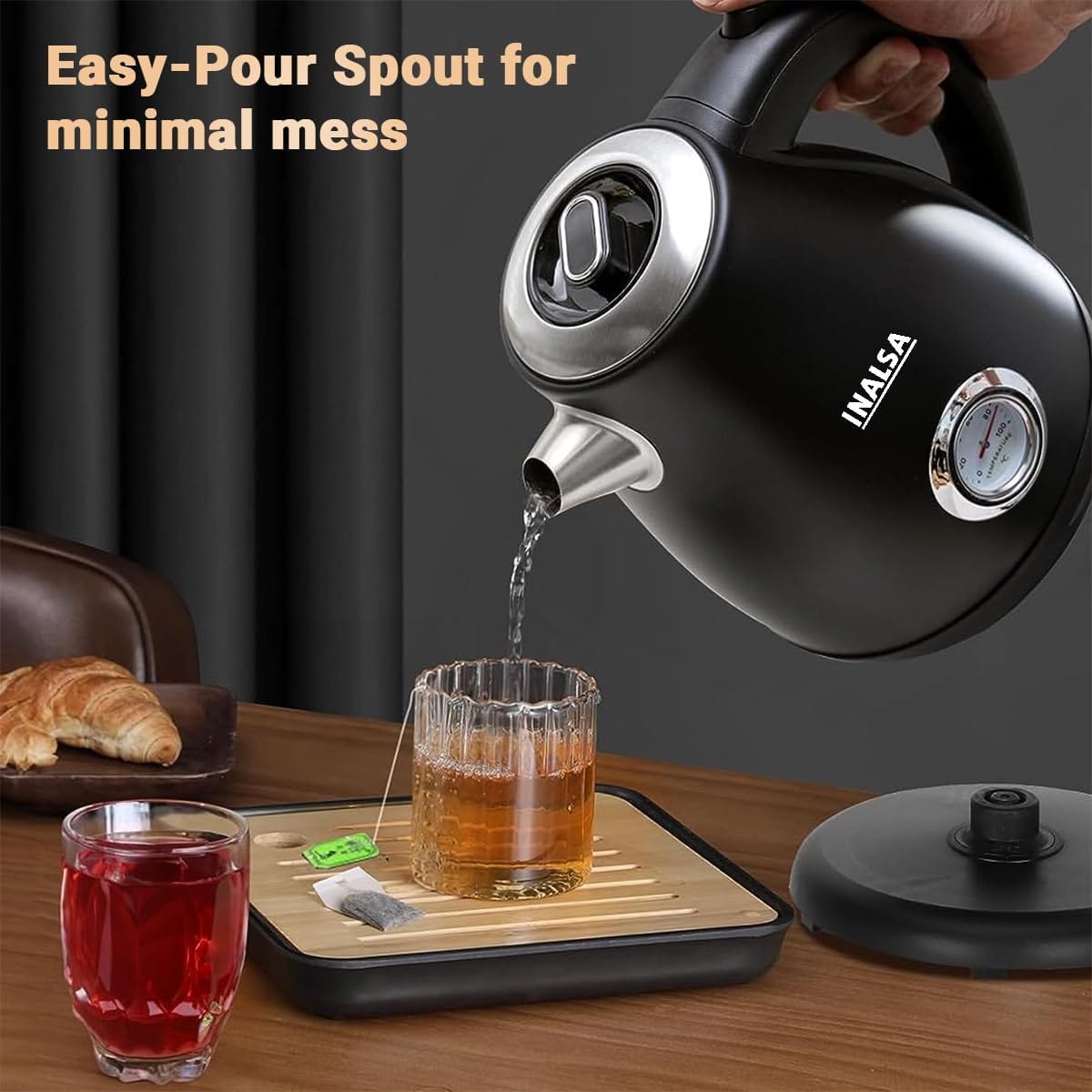 Inalsa Callisto Electric Kettle??(1.7 L, Black) - Image 2