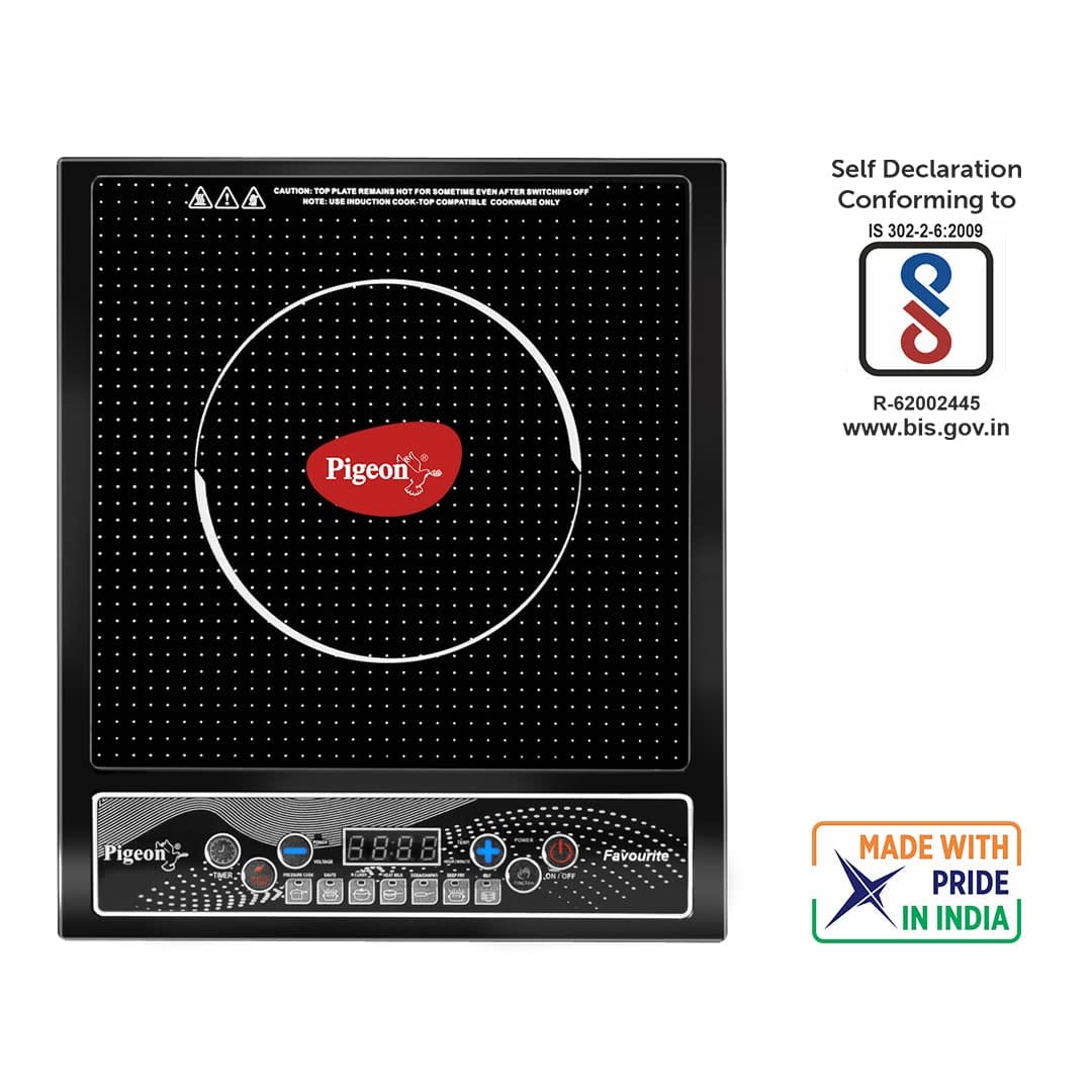 Pigeon Favourite IC 1800 W Induction Cooktop??(Black, Push Button) - Image 2