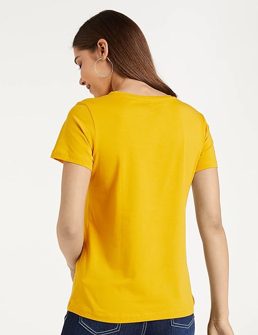Classic Pack 2 Women's Cotton Regular Fit T-Shirt - Image 3