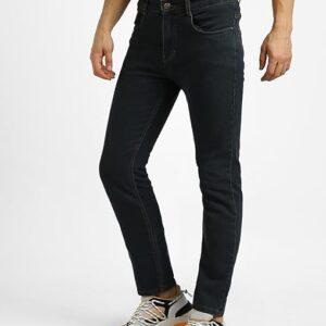 Grey Men's Stretchable Slim Fit Jeans