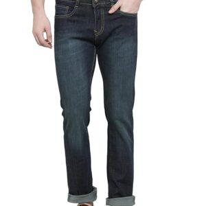 Comfortable Green Stretchable Casual Denim Jeans