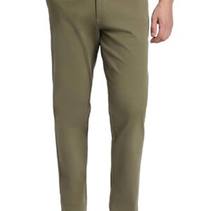 Army Men Slim Fit Mid Rise Casual Trousers