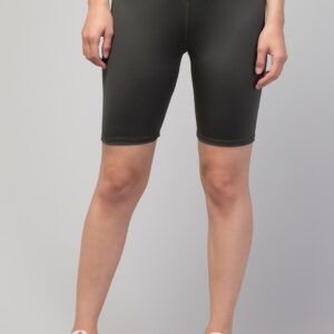 Fancy Green Women Cycling Shorts