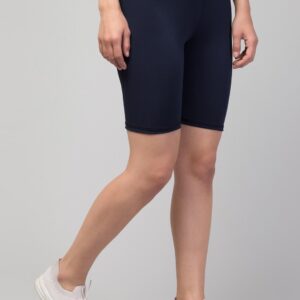 Fancy Navy Women Cycling Shorts