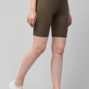 Fancy Olive Women Cycling Shorts