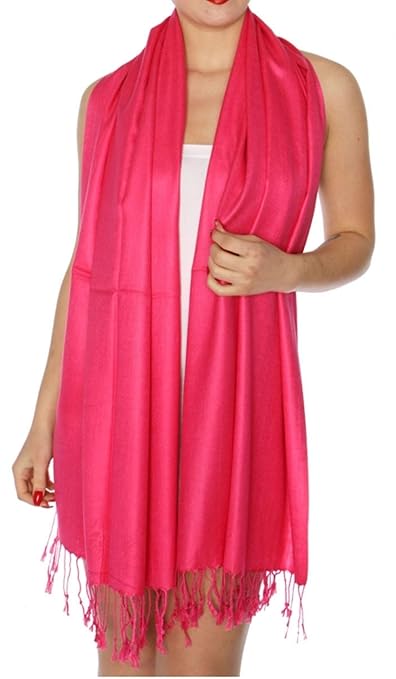 Women Plain Cherry Neck Scarf