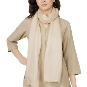 Women's Stylish Beige Scarf