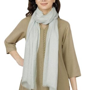 Women's Stylish Silver Grey Scarf