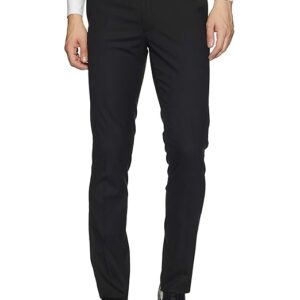 Men's Stretchable Formal Jade Black Pants
