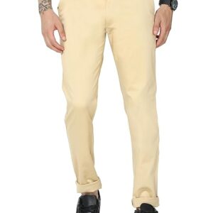 Men's Soft Cotton Light Khaki Pant