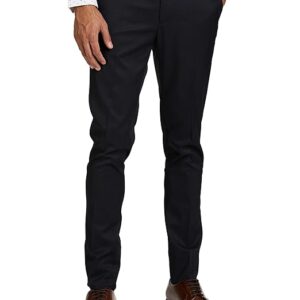 Men's Stretchable Formal Dark Navy Pants