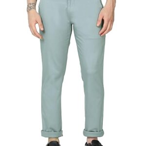 Men's Soft Cotton Pastel Blue Pant