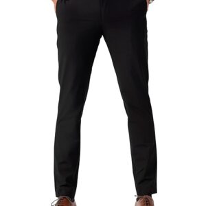 Men Stylish Slim Fit Black Pants