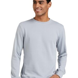 Men Plain Blue Haze Sweatshirt