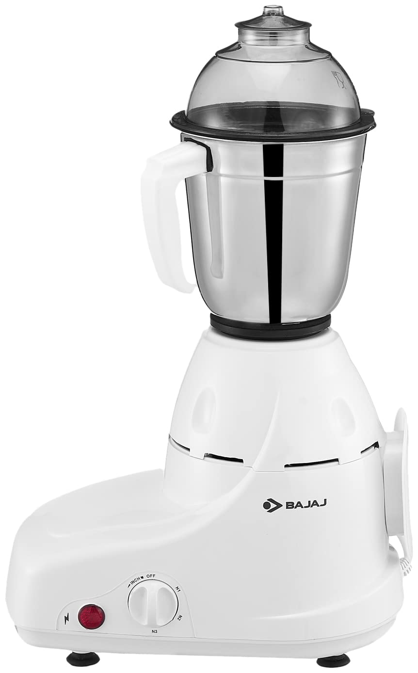 Bajaj Gx8 GX8 750 W Mixer Grinder (3 Jars, White) - Image 2