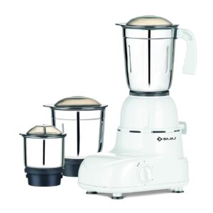 Bajaj GLORY 500 WATT 500 W Mixer Grinder (3 Jars, White)