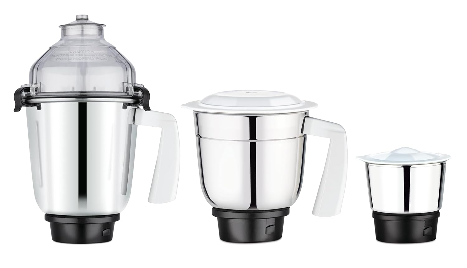 Bajaj Twister 750 Mixer Grinder (3 Jars, White) - Image 3