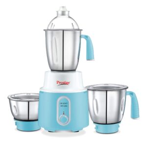 Prestige Delight Delight Mixer Grinder 600 Mixer Grinder (3 Jars, Blue)