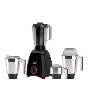 Havells Klassic Black 750 W Juicer Mixer Grinder (4 Jars, Multicolor)