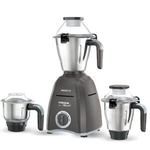 Havells Power Hunk 800 Mixer Grinder (3 Jars, Grey)
