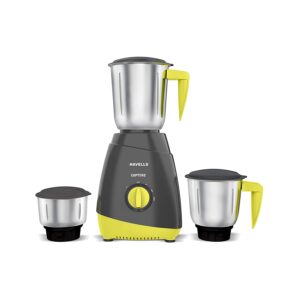 Havells Capture 500 W Mixer Grinder (3 Jars, Grey and Green)