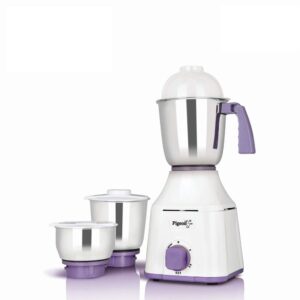 Pigeon star 14257 550 Mixer Grinder (3 Jars, white and purple)