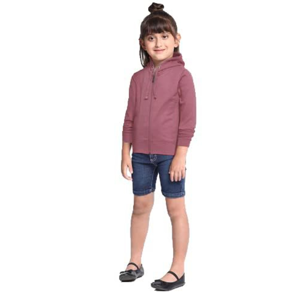 Girl's Cotton Onion Hooded Sweatshirt - Image 3