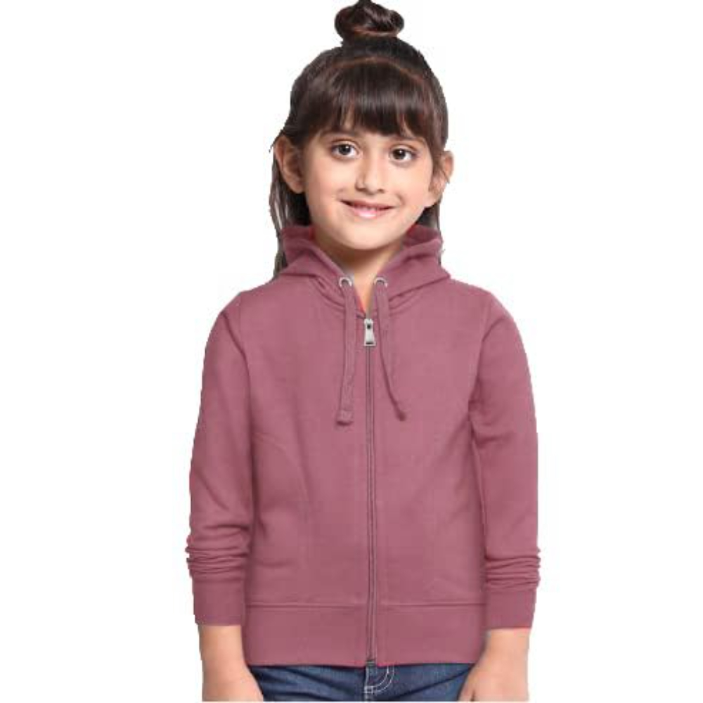 Girl's Cotton Onion Hooded Sweatshirt