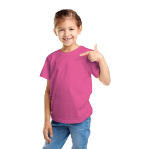Girls Short Sleeve Pink T-Shirt