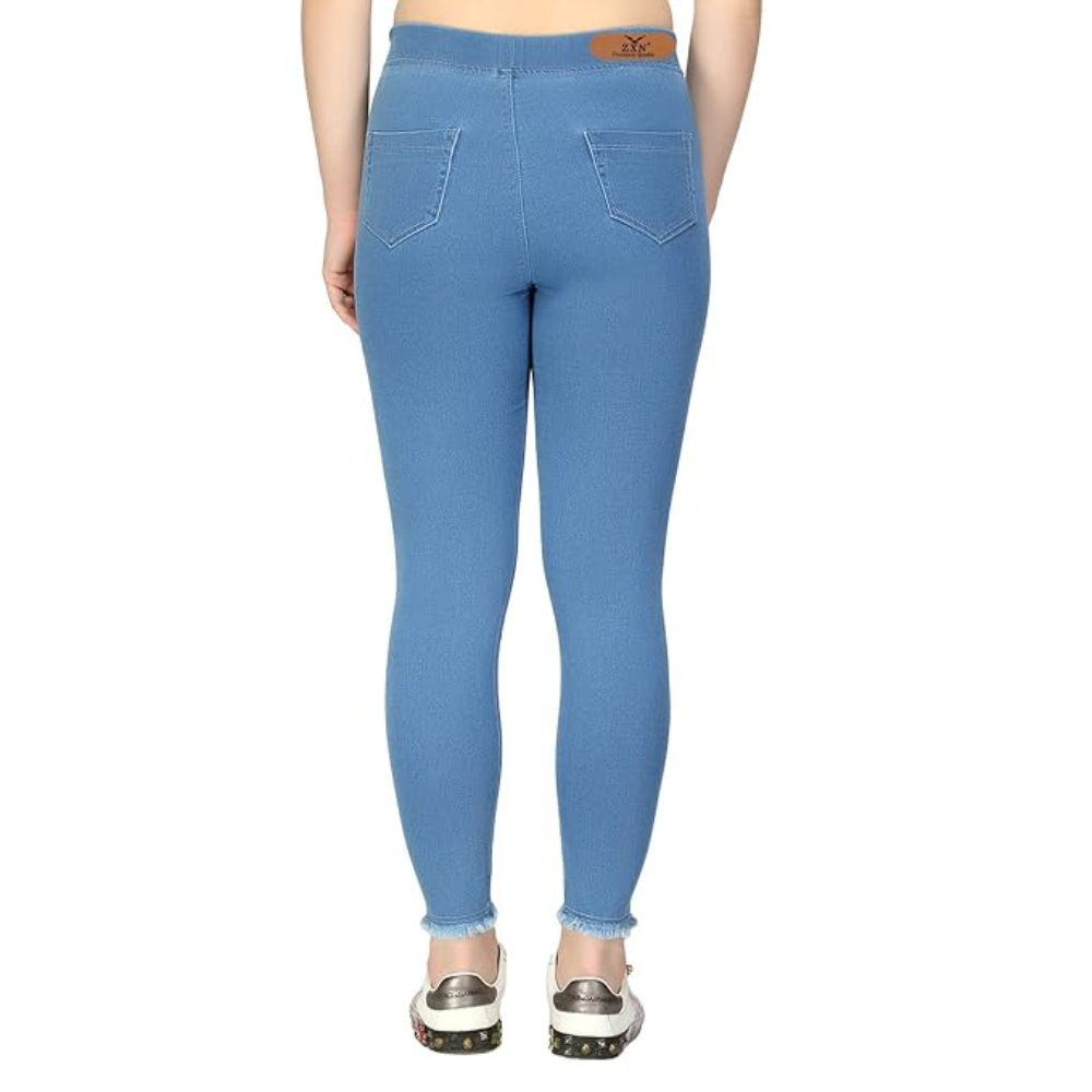 Clothing Women's Regular Fit Blue Jeans - Image 2