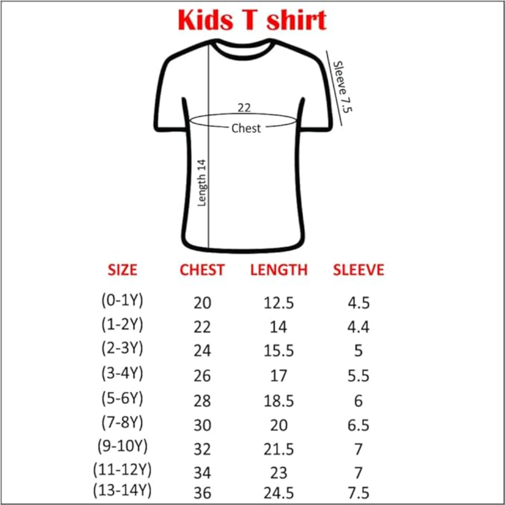 Kids Unisex Round Neck Cotton White T-Shirt - Image 2