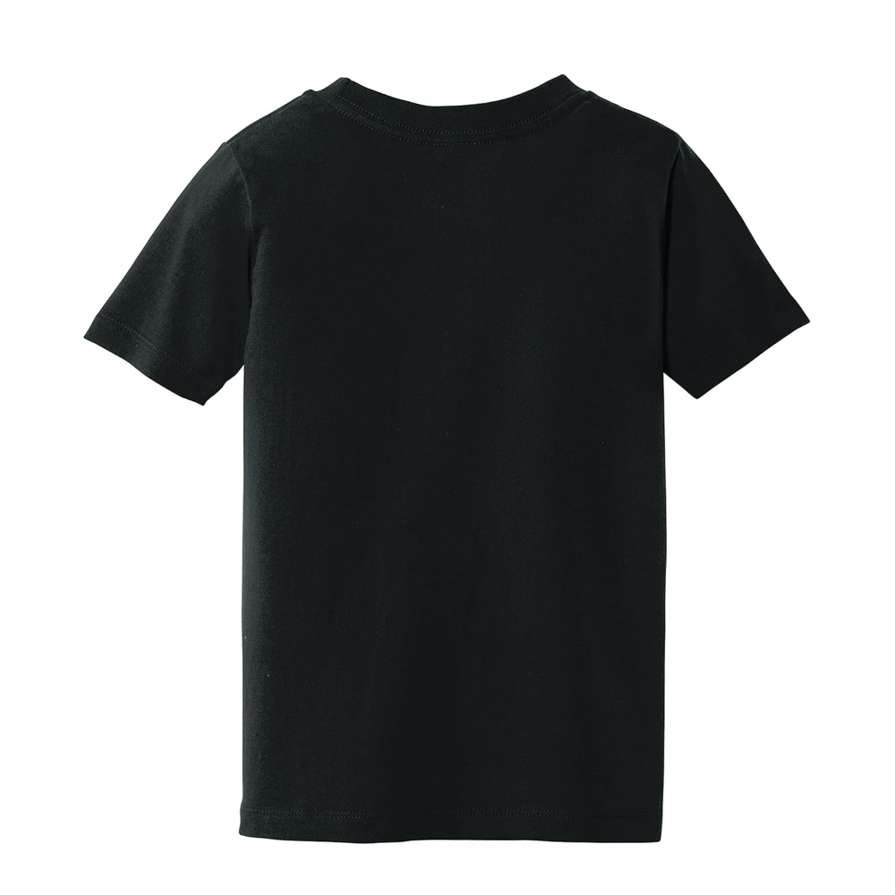 Kids Unisex Black T-Shirt for Baby Boys & Girls - Image 2