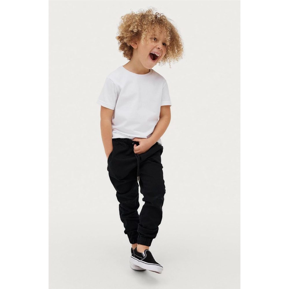 Boys White Half Sleeves Cotton T-Shirt - Image 3