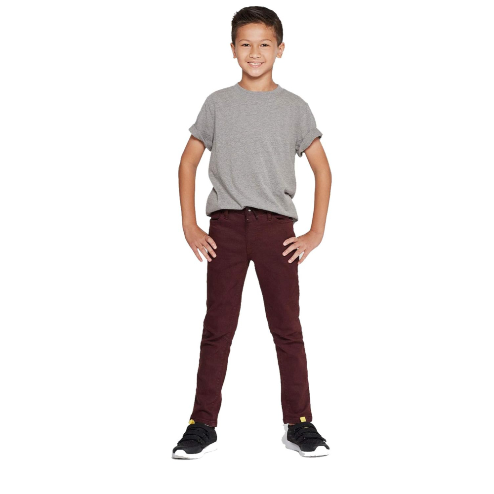 Cliths Boys Plain Light Grey Cotton Tshirt - Image 2