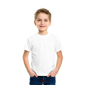 Cotton Plain Round Neck White T-Shirts