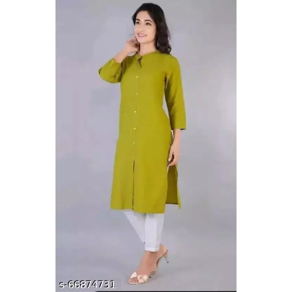Multi Cotton Slub Kurti For Women Combo Pack - Image 3