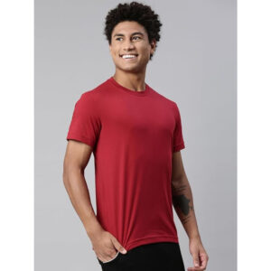 Men Regular Fit Red T-shirts