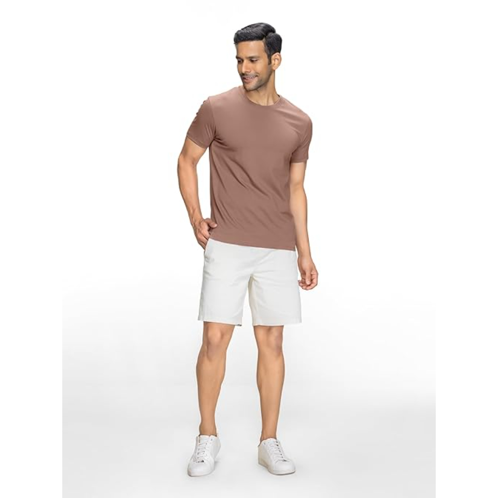 Men Regular Fit Soil T-shirts - Image 3