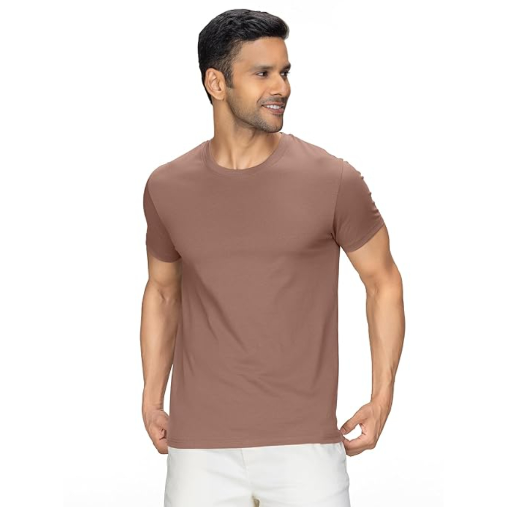 Men Regular Fit Soil T-shirts