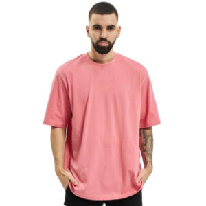 Men Cotton Loose Fit Dark Pink T-shirts