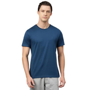 Men Cotton Regular Fit Deep Sea T-shirts