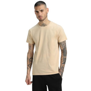 Men Pure Cotton Swan White T-shirts