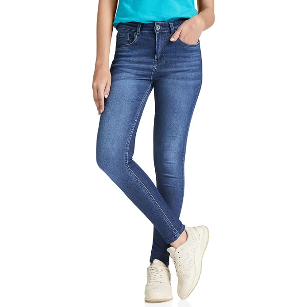 Women's Mid Rise Ankle Length Jeans