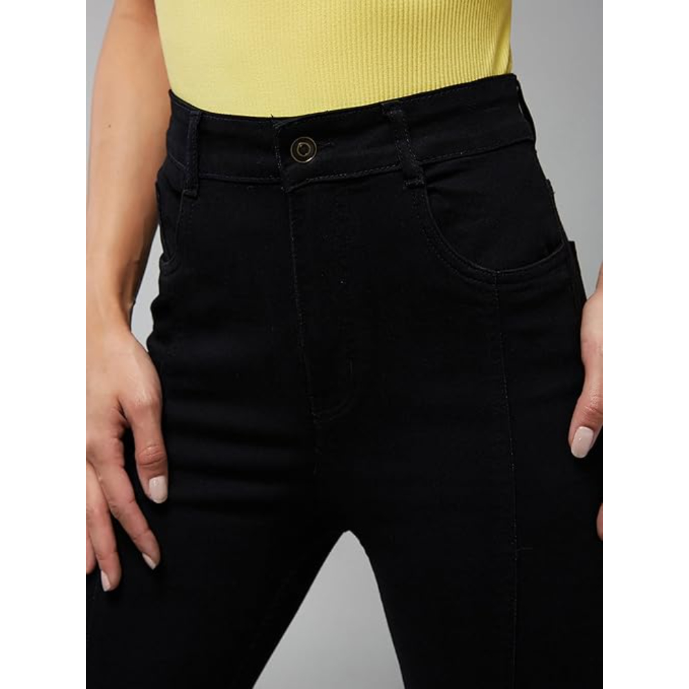 Women's Bootcut Black Jeans - Image 2
