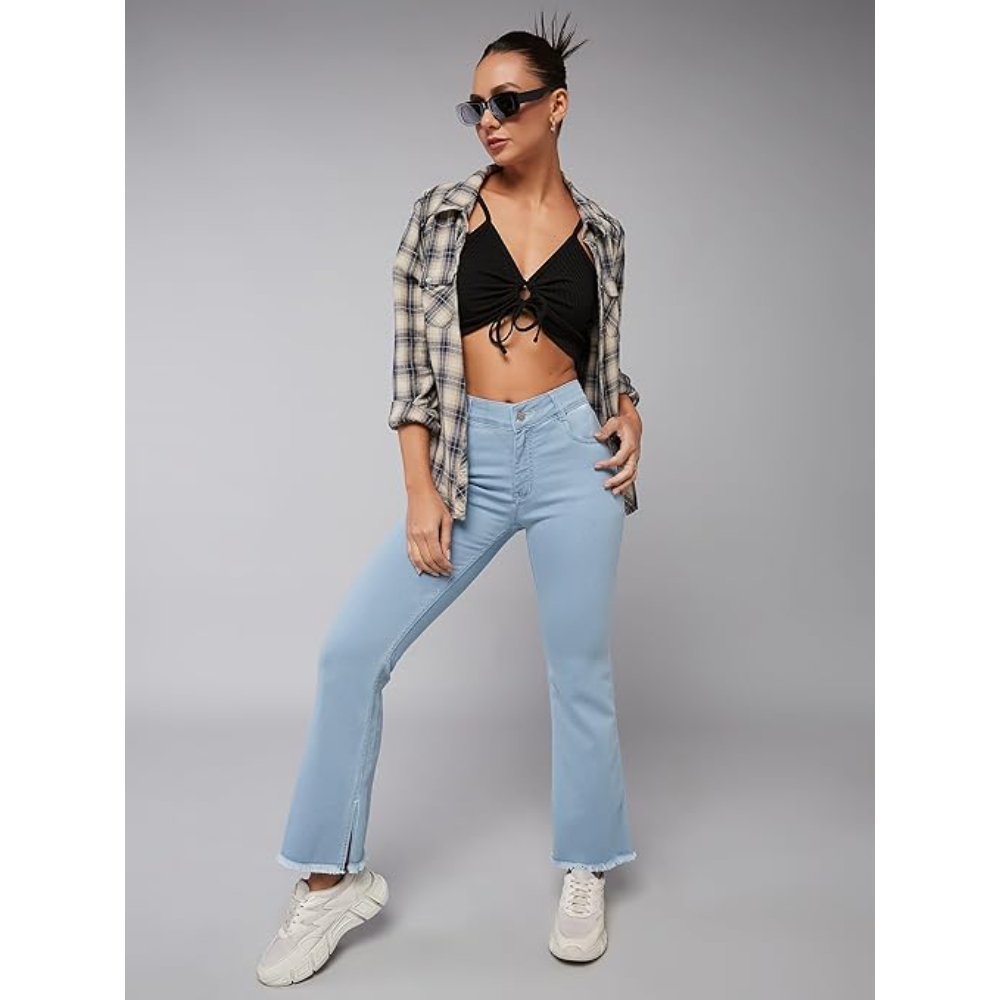 Women's Bootcut Zenith Blue Jeans - Image 3